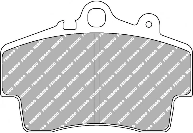 Ferodo Fcp1307r Ds3000 Brake Pads Porsche 1