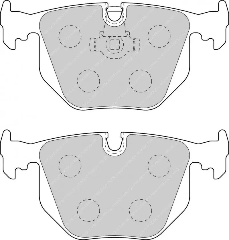 Ferodo Fcp1483w Ds1-11 Rear Brake Pads Bmw 1