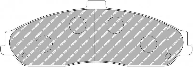 Ferodo Fcp1553w Ds1-11 Brake Pads 1