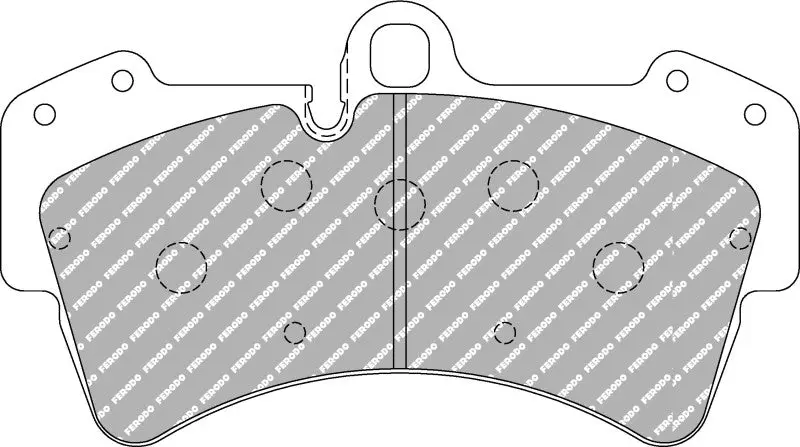 Ferodo Fcp1626h Ds2500 Brake Pads Porsche 1