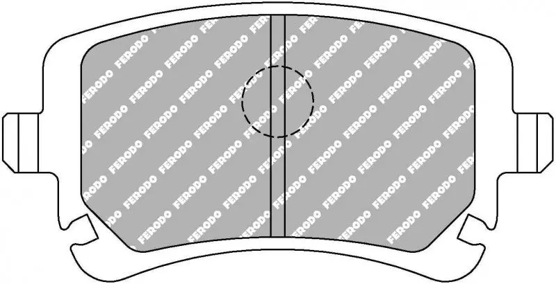 Ferodo Fcp1655h Ds2500 Brake Pads 1