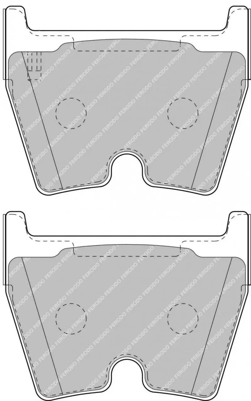 Ferodo Fcp1664r Ds3000 Brake Pads 1