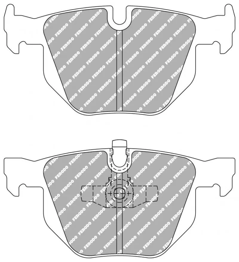 Ferodo Fcp1808h Ds2500 Brake Pads Bmw 1