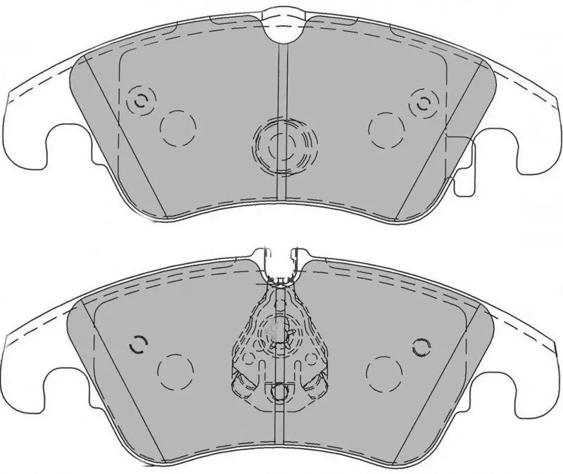 Ferodo Fcp4044h Ds2500 Brake Pads 1