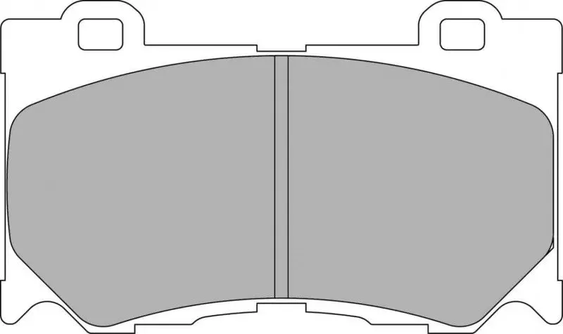 Ferodo Fcp4172h Ds2500 Brake Pads Nissan/Infiniti 1