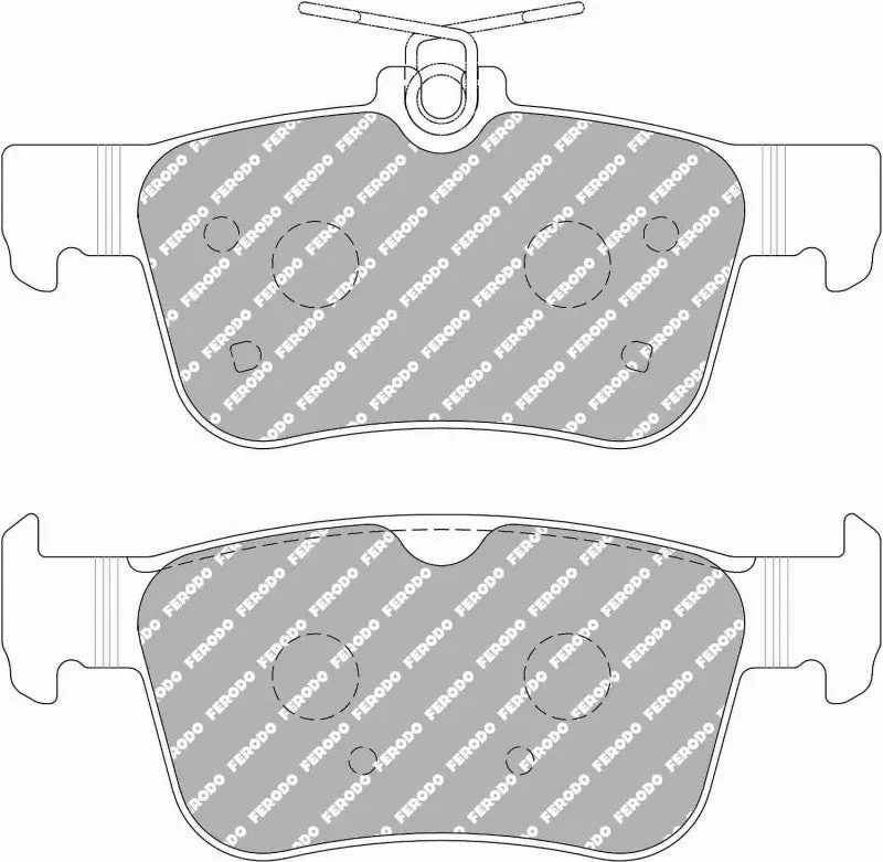 Ferodo Fcp5086w Ds1.11 Brake Pads 1