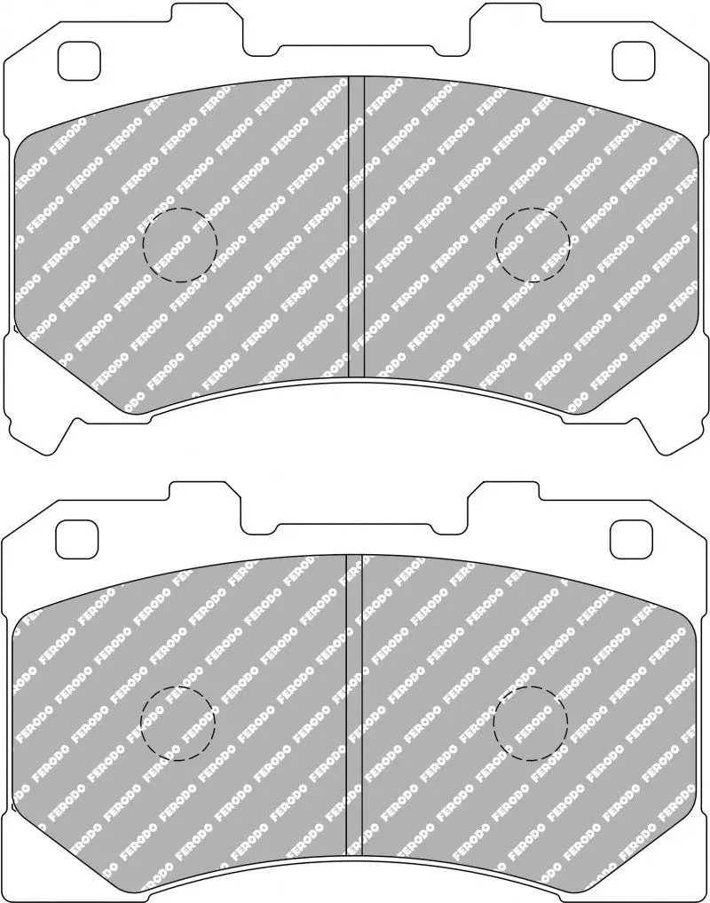 Ferodo Fcp5261w Ds1.11 Front Brake Pads 1