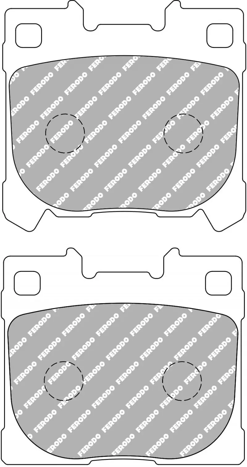 Ferodo Fcp5262z Dsuno Rear Brake Pads 1