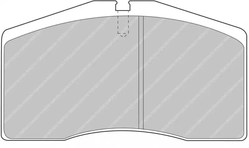 Ferodo Fcp891h Ds2500 Front Brake Pads Porsche 1