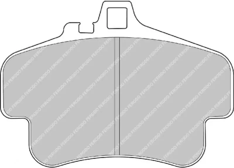 Ferodo Frp3051w Ds1-11 Front Brake Pads Porsche 1