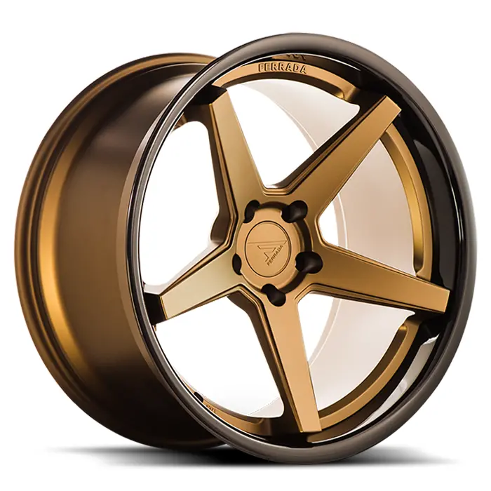 Ferrada Fr3 Matte Bronze W/ Gloss Black Lip 1