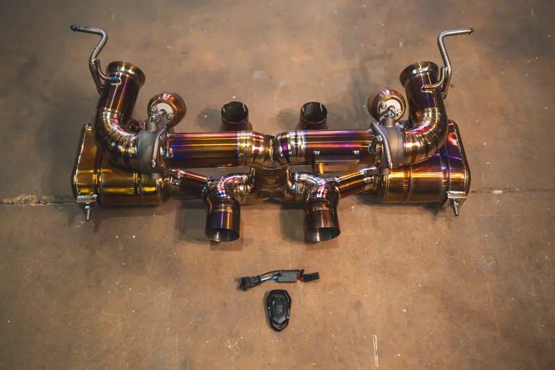 Ferrari 458 Italia Valved Sport Exhaust System 1