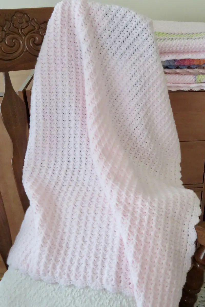 First Cuddles Baby Blanket (Crochet) 1