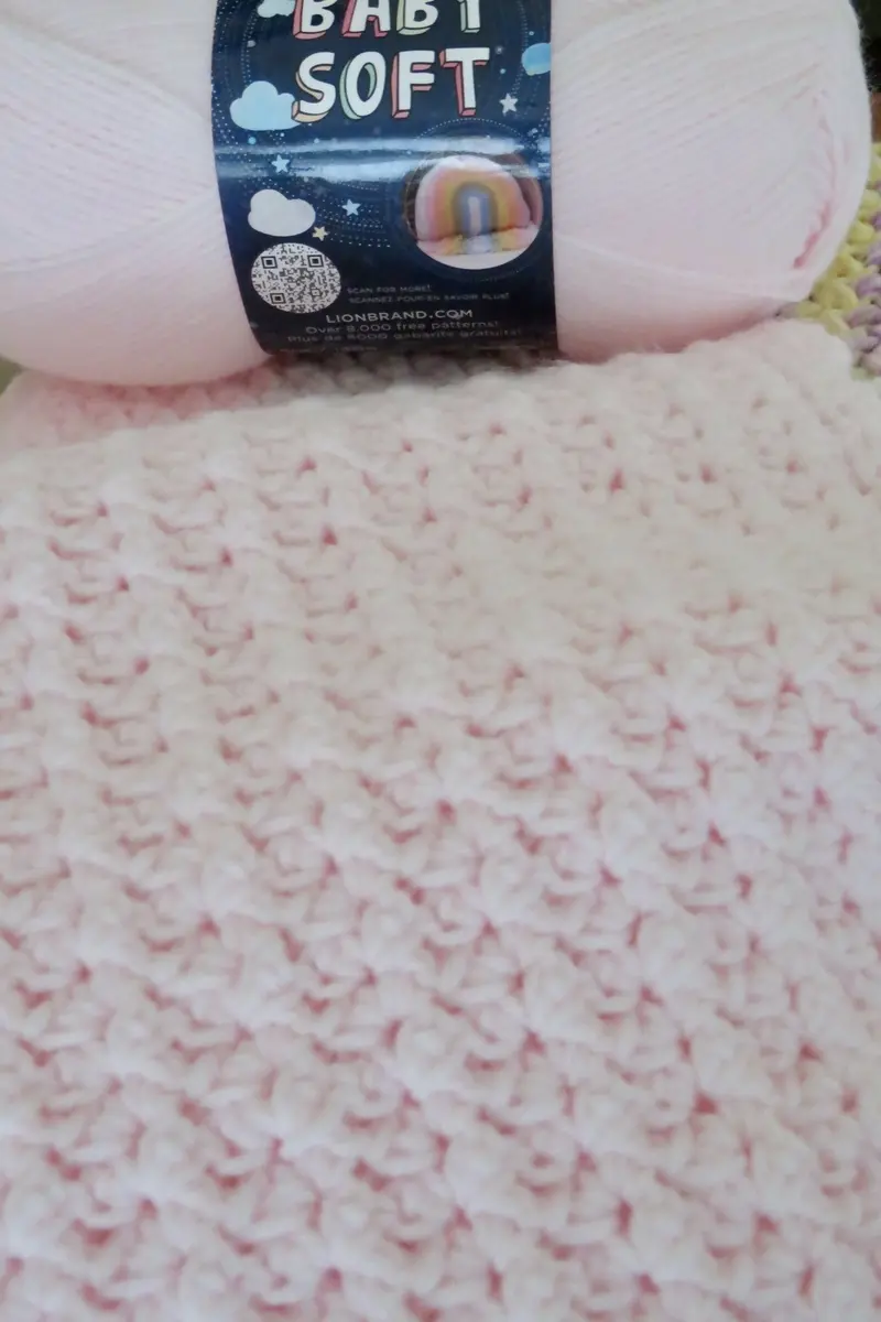 First Cuddles Baby Blanket (Crochet) 2