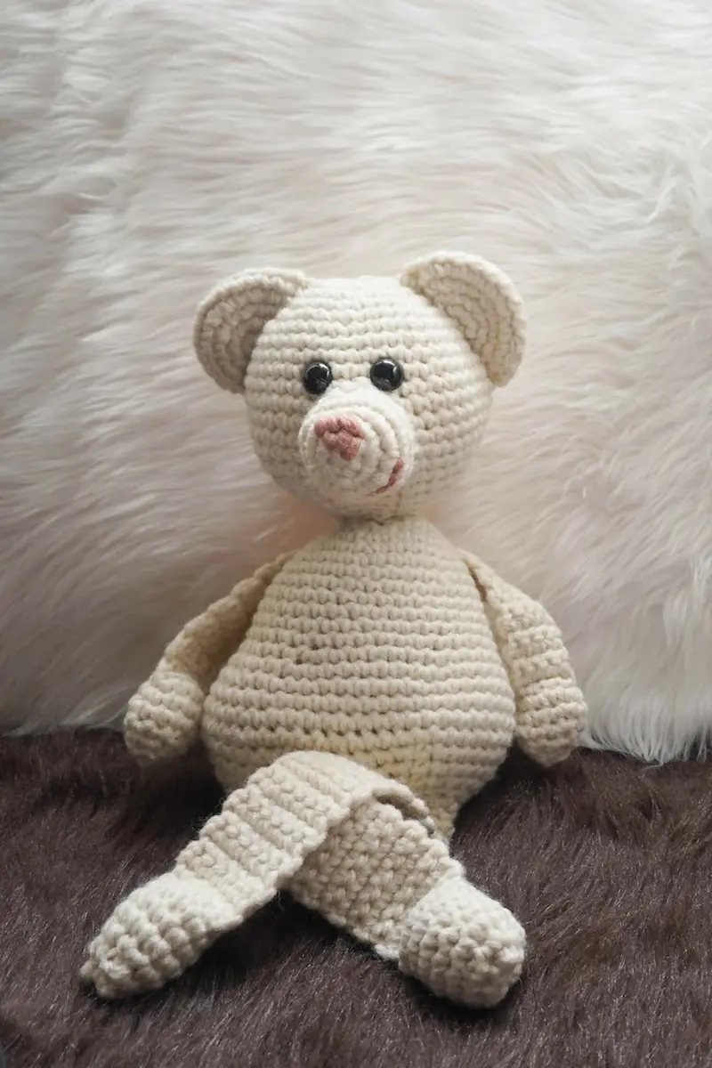 Floppy Paws Bear (Crochet) 1