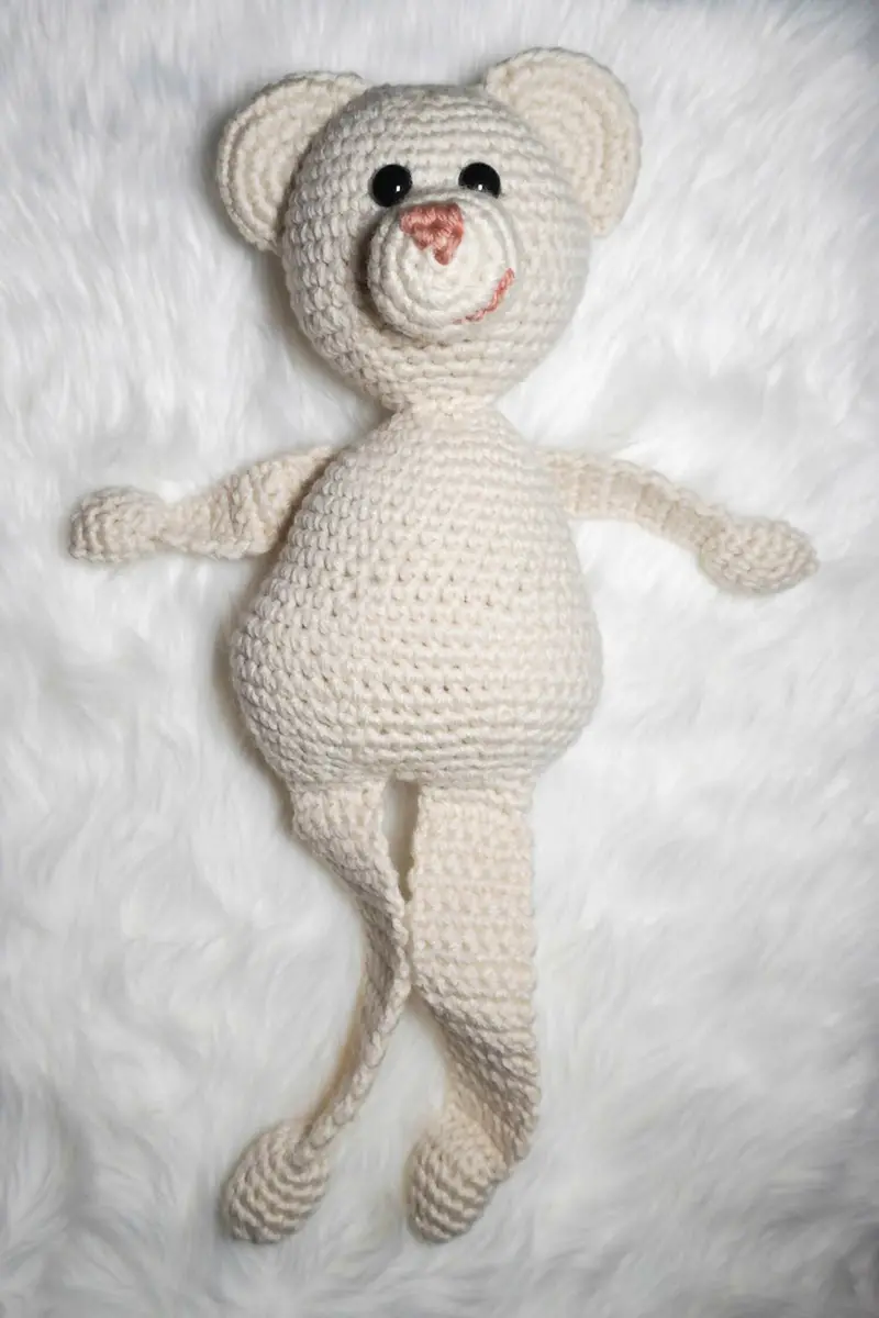 Floppy Paws Bear (Crochet) 2