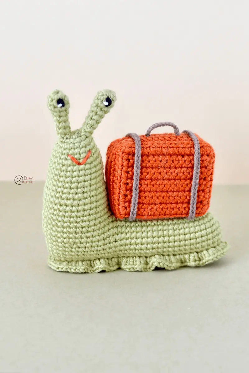 Gale The Traveller Snail (Crochet) 1