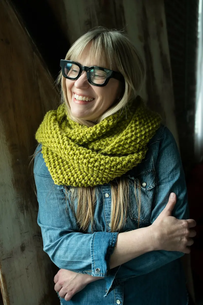Gaptastic Cowl (Knit) 1