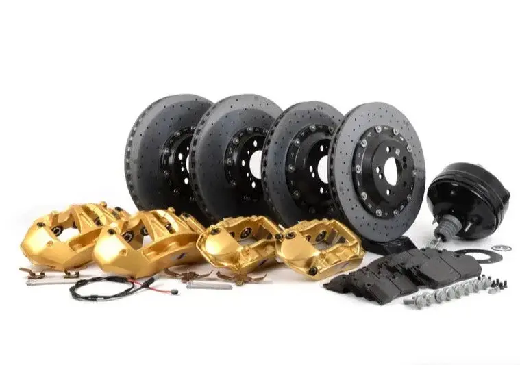 Genuine Bmw M Performance Retrofit Carbon Ceramic Brake Kit Front (6 Pot) W/400Mm Disc & Rear (4 Pot) W/380Mm Disc For Bmw G87 M2 | G80 G81 M3 | G82 G83 M4 1