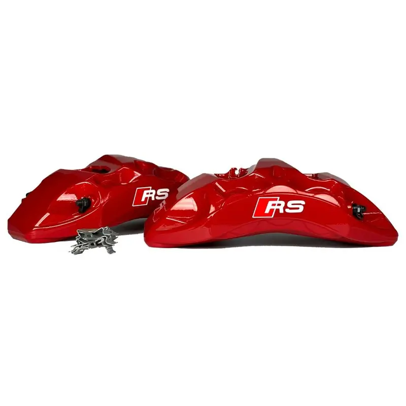 Genuine Rs 6 Pot W/ 375Mm Disc Front Brake Upgrade Kit For Audi A4 A5 B9 2