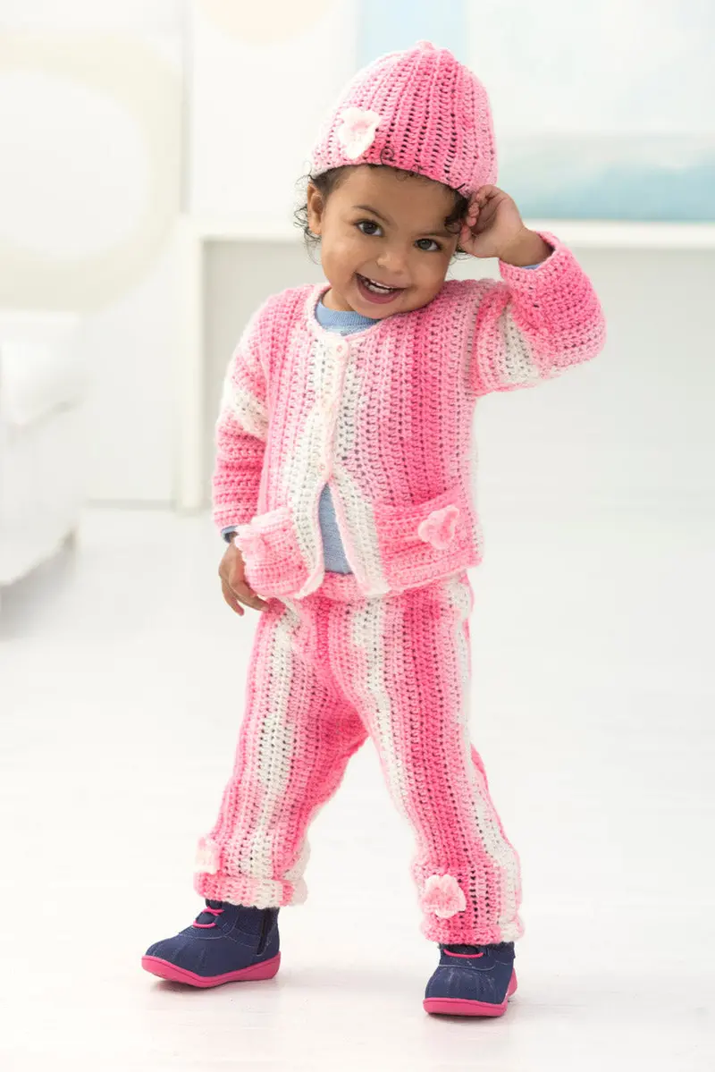 Gladstone Park Girl's Set (Crochet) 1