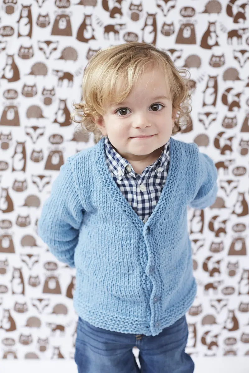 Glenwood Child's Cardigan (Knit) 1