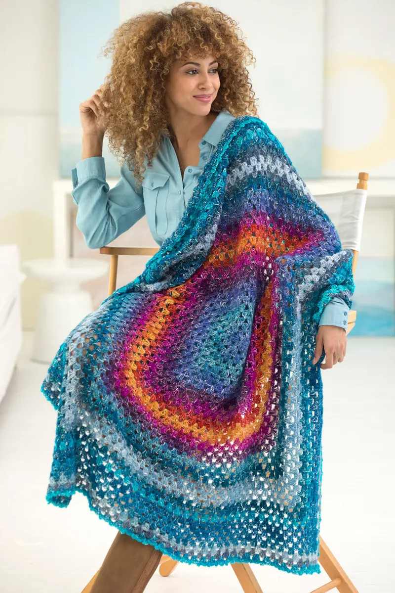 Granny Afghan/Shawl (Crochet) 1