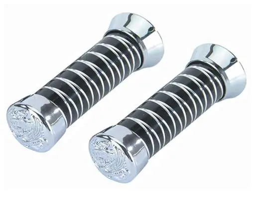 Grips Cross Line Black/Chrome 9506 Eagle. 1