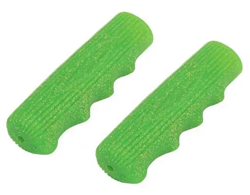 Grips Kraton Rubber 212 Sparkle/Green. 1