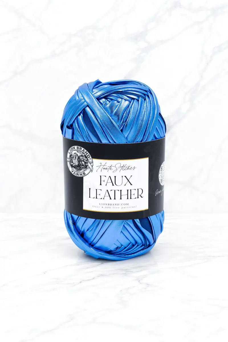 Haute Stitches Faux Leather Yarn 1