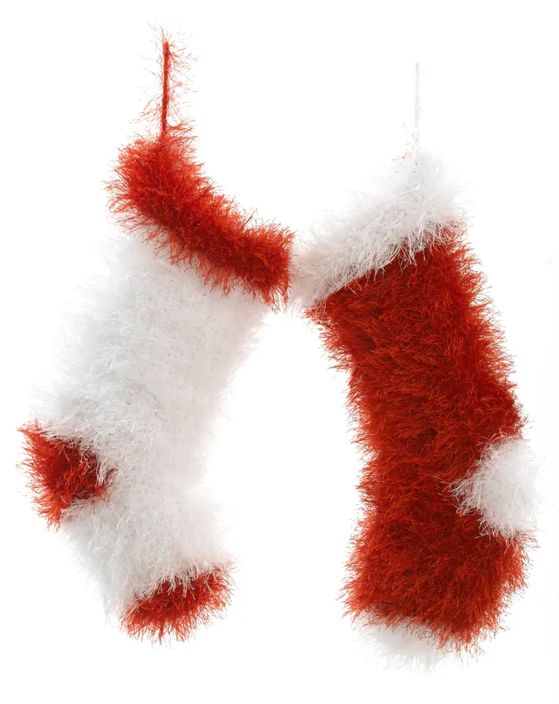 Holiday Treat Stocking (Crochet) 1
