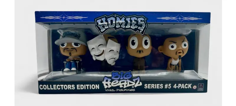 Homies™ - Big Headz 4-Pack Figure Set - Series #5 1