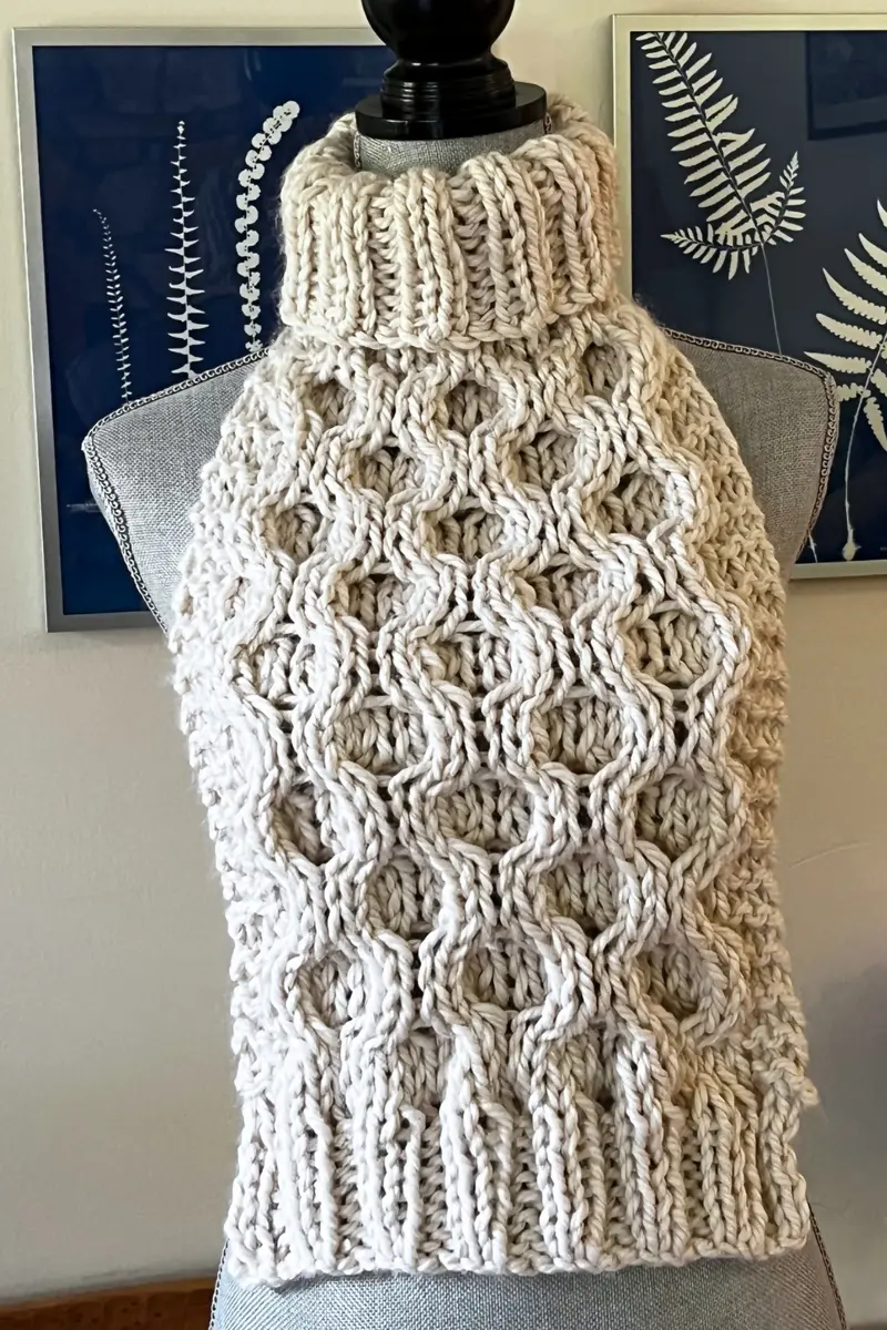 Honeycomb Dickie (Knit) 1