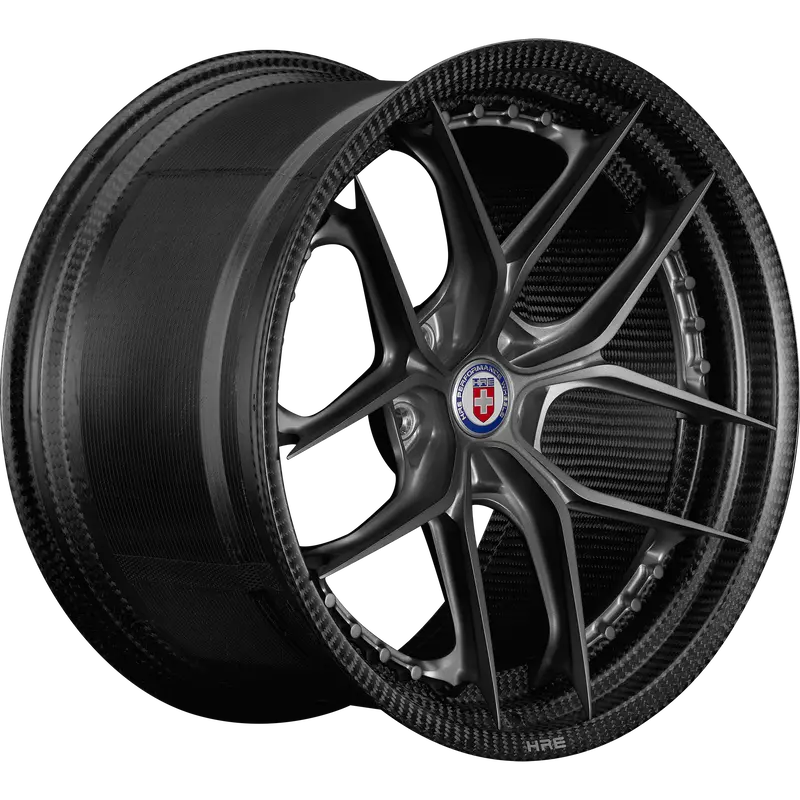 Hre Forged 2-Piece Crbn™ Series Carbon Fiber Forged Hx101 1