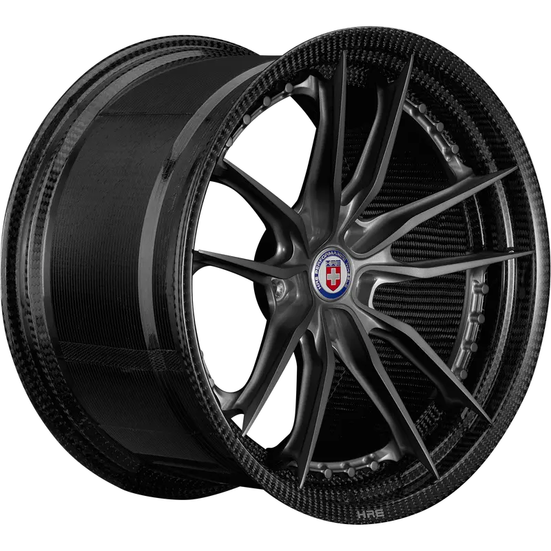 Hre Forged 2-Piece Crbn™ Series Carbon Fiber Forged Hx104 1