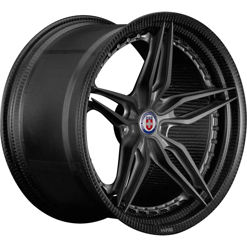 Hre Forged 2-Piece Crbn™ Series Carbon Fiber Forged Hx107 1