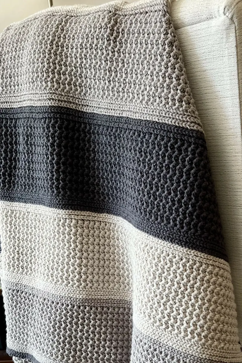 Hudson Blanket (Crochet) 1