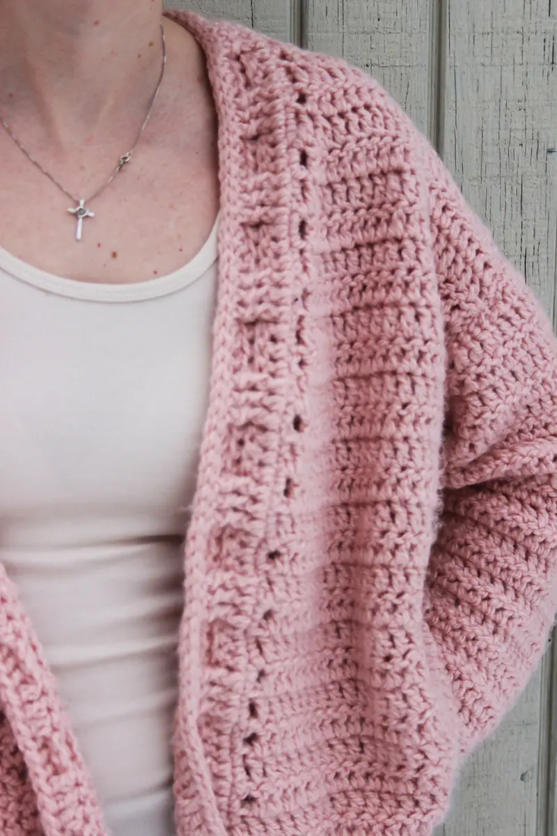 In A Jiffy Cardigan (Crochet) 2