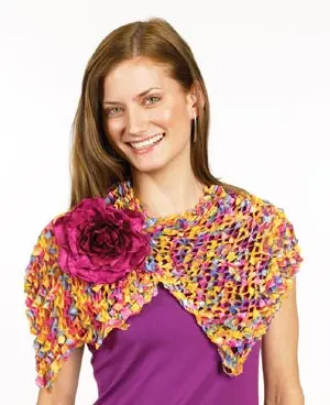 Incredible Mini Stole Pattern (Knit) 1