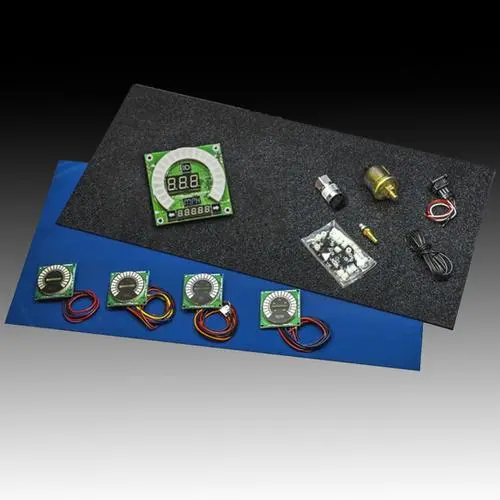 Intellitronix Led Create-A-Dash Universal Gauge Kit With Black Faceplate 1