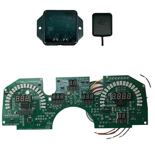 Intellitronix Led Digital Gauge Cluster Set With Black Faceplate For 1982-1990 Chevrolet Camaro 3