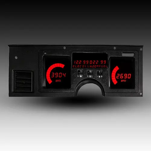 Intellitronix Led Digital Gauge Cluster Set With Black Faceplate For 84-89 Chevrolet Corvette 5
