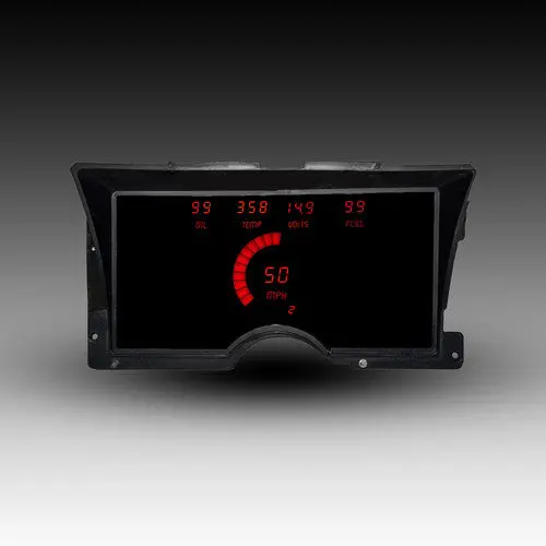 Intellitronix Led Digital Gauge Cluster Set With Black Faceplate For 92-94 Chevrolet Truck 5