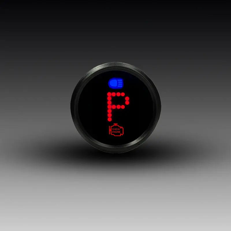 Intellitronix Led Digital Gear Shift Indicator With Black Bezel Gi001r 1