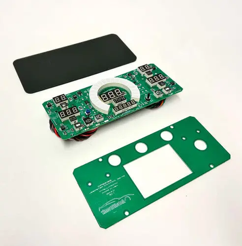 Intellitronix Led Digital Micro Universal 6-Gauge Panel Set With Black Faceplate 5