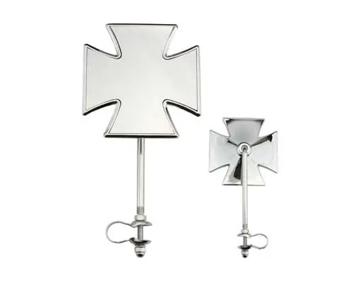 Iron Cross Mirror Chrome 1