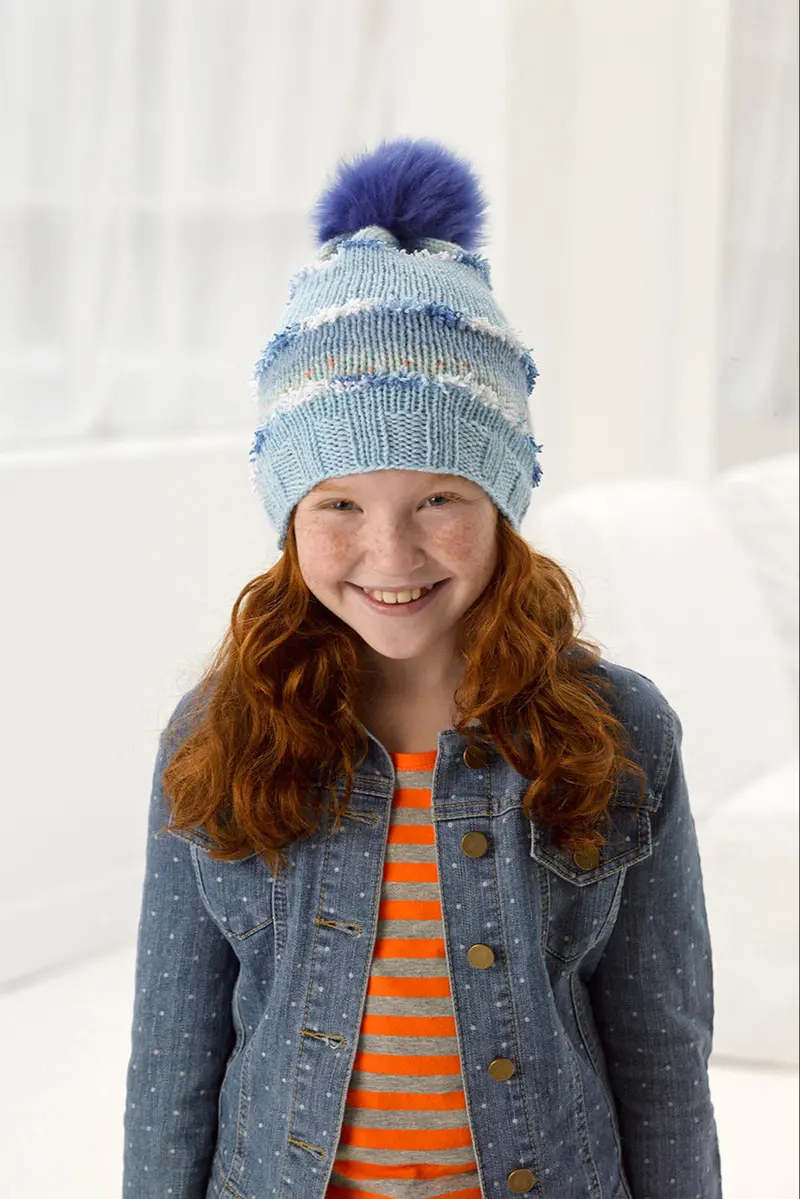 Jazzy Knit Hat Pattern - Version 3 1