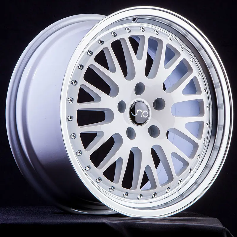 Jnc 001 White W/ Machined Lip 1