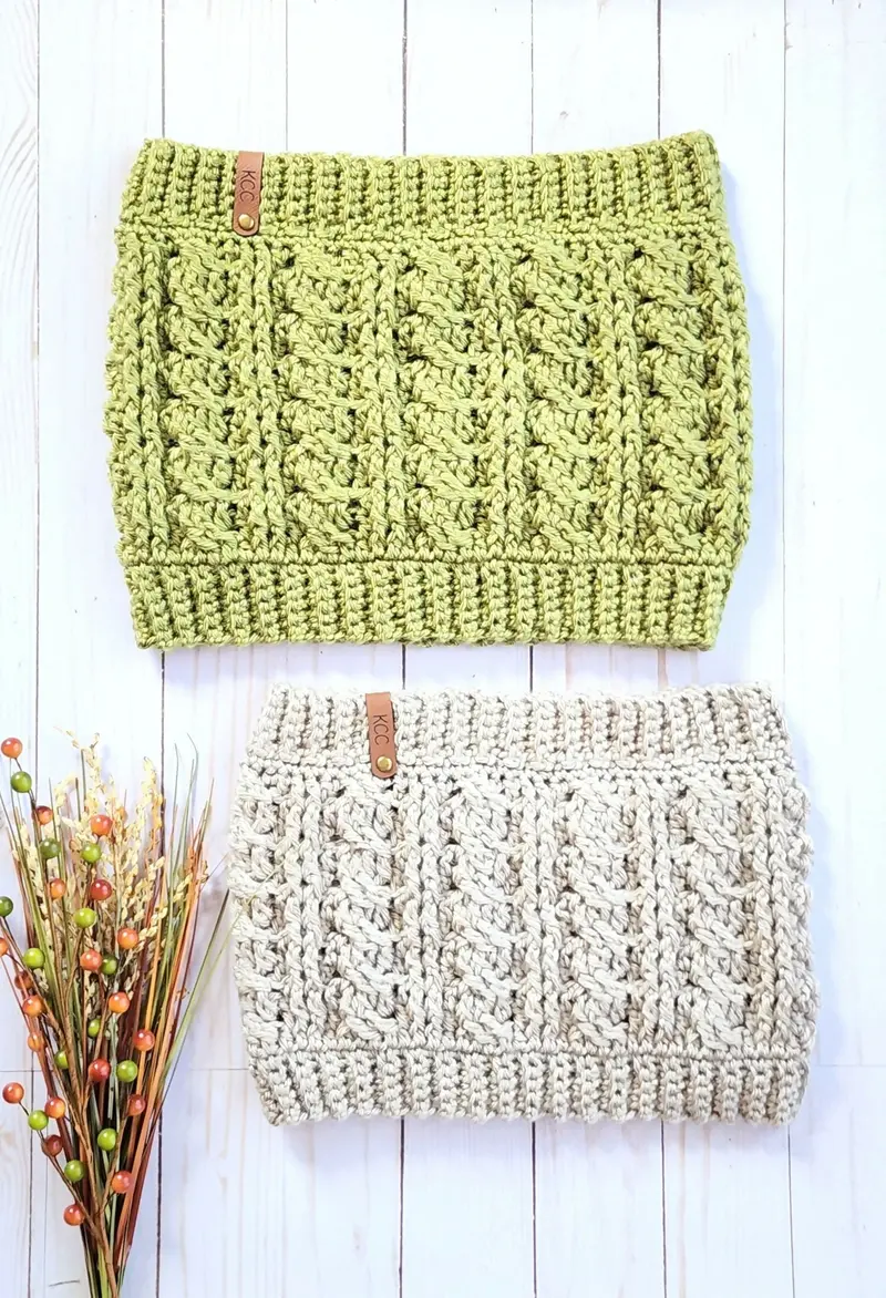 Karen Cable Cowl (Crochet) 2
