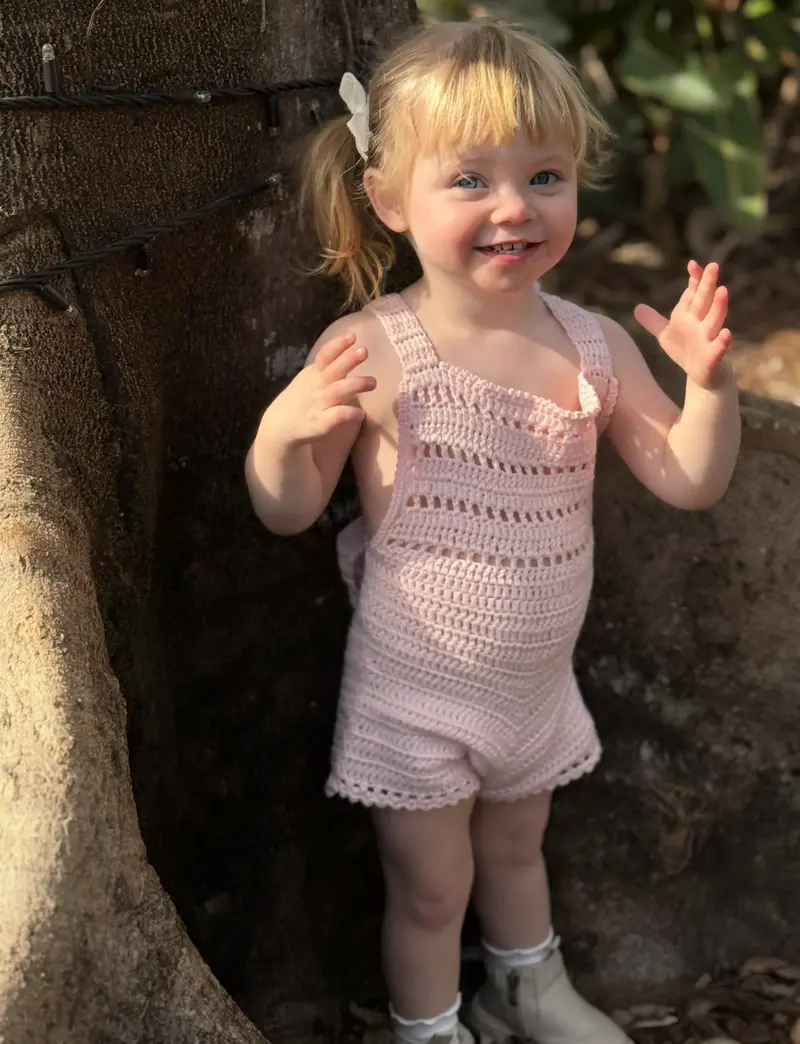 Keiki Crochet Overalls (Crochet) 1